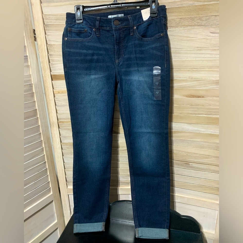 NWT LAUREN CONRAD DENIM CROP JEANS